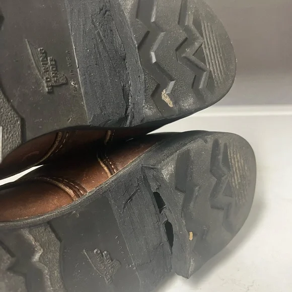 Vtg iron ranger Redwing boots Steel toe size 11 B - Picture 7 of 10